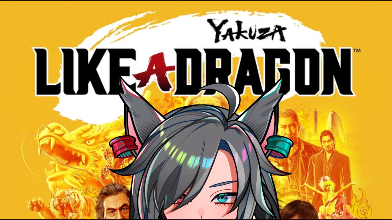 [Yakuza: Like a Dragon] My first time playing the Yakuza series!
