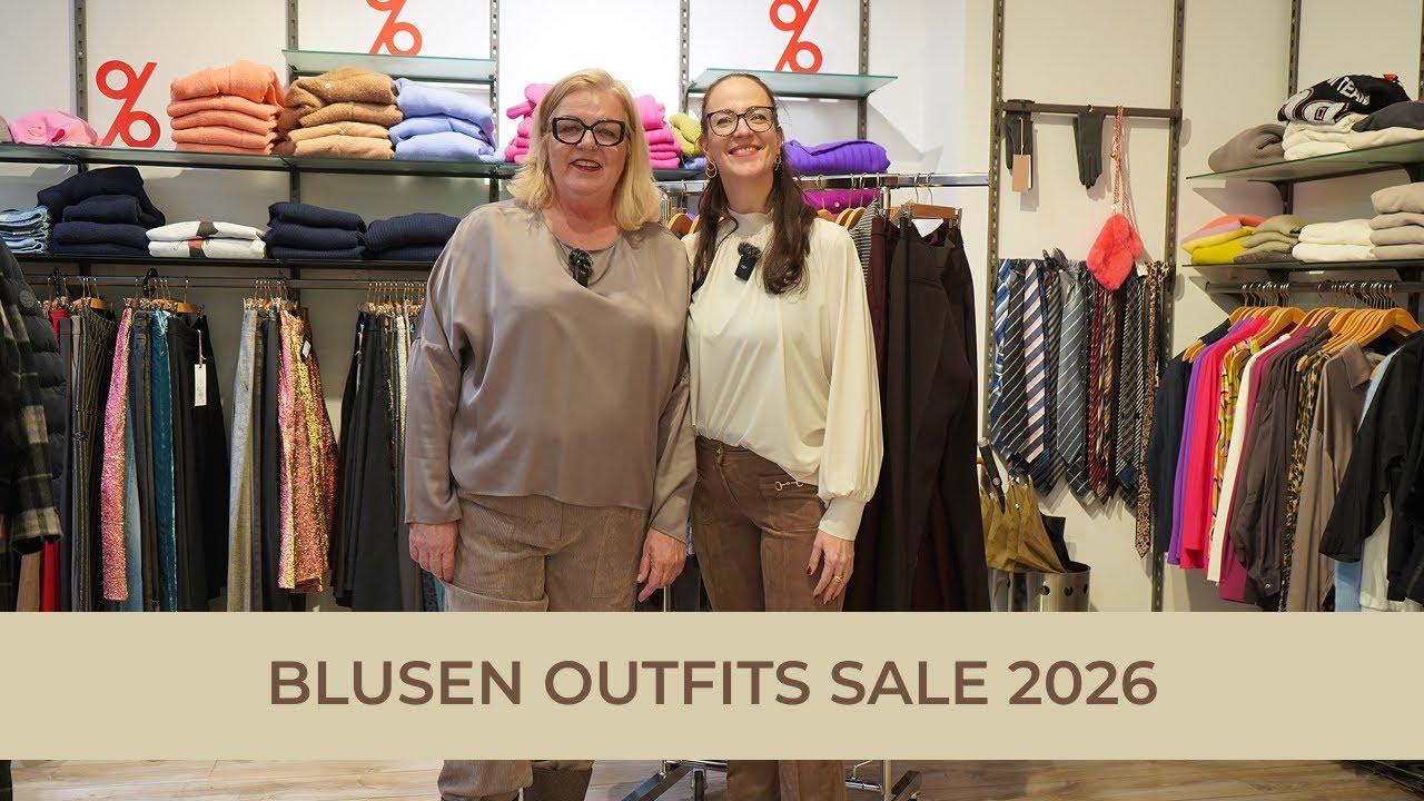 Blusen Outfits Sale 2026 -  SO stylen wir die besten Schnäppchen! 💫