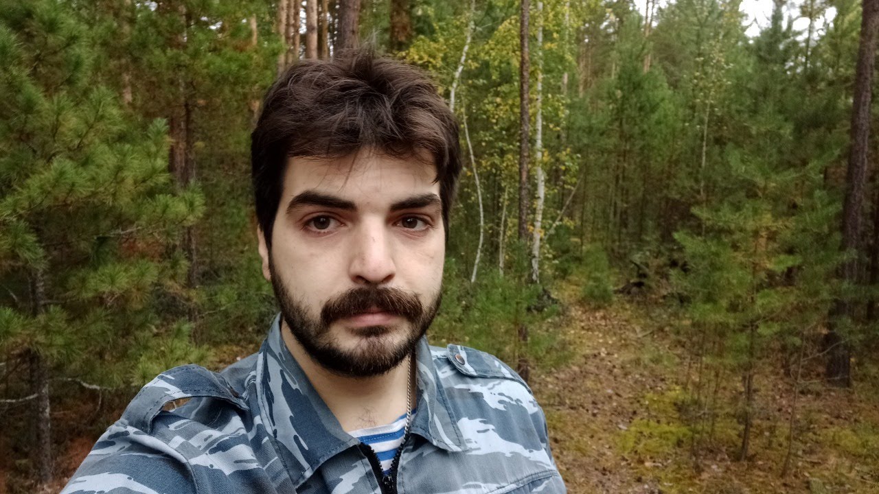 Снова в лесу, собираю грибы