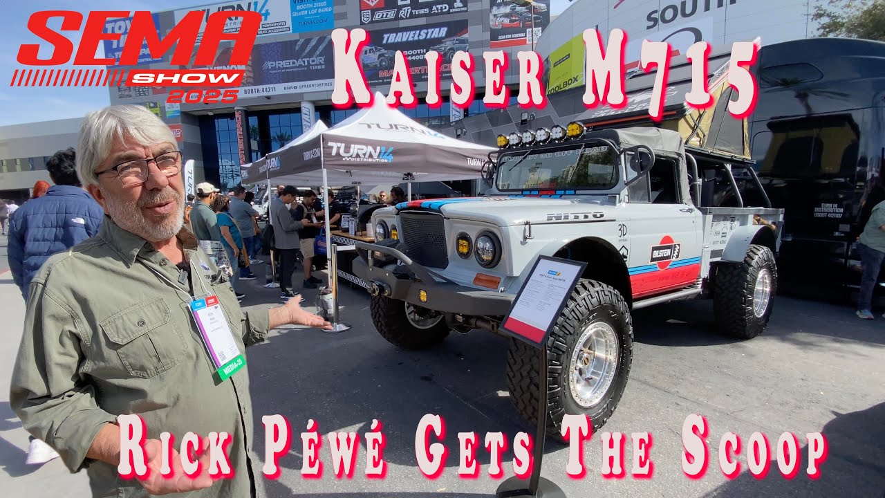 Kaiser M715 — Рик Пью узнает всё на выставке SEMA 2025