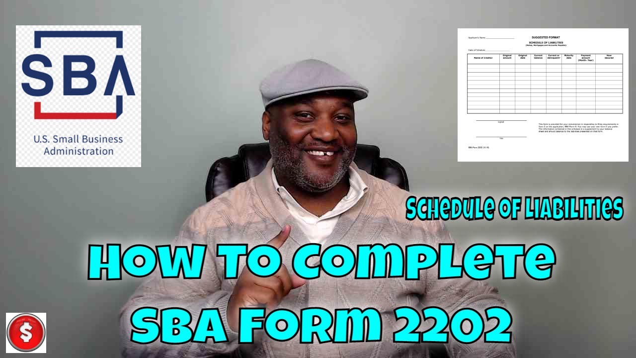 Форма SBA 2202: Перечень обязательств &mdash; как заполнить и подать