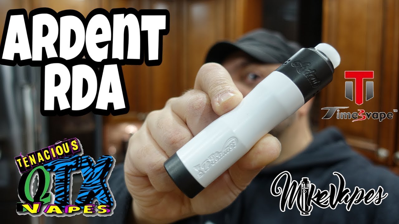 TimesVape Ardent RDA By Tenacious TX Vapes - Coil & Wicking Tutorial