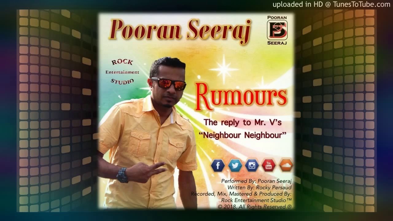 Pooran Seeraj -Rumours {2018 Release} Reply to 《Mr.V》 