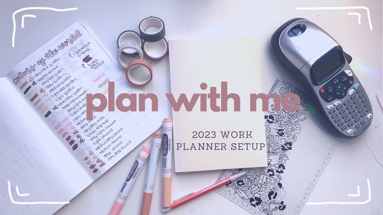 Midori MD Plan with Me | 2023 Minimal Work Bullet Journal Planner Setup | This Took me 5 hours!!! |