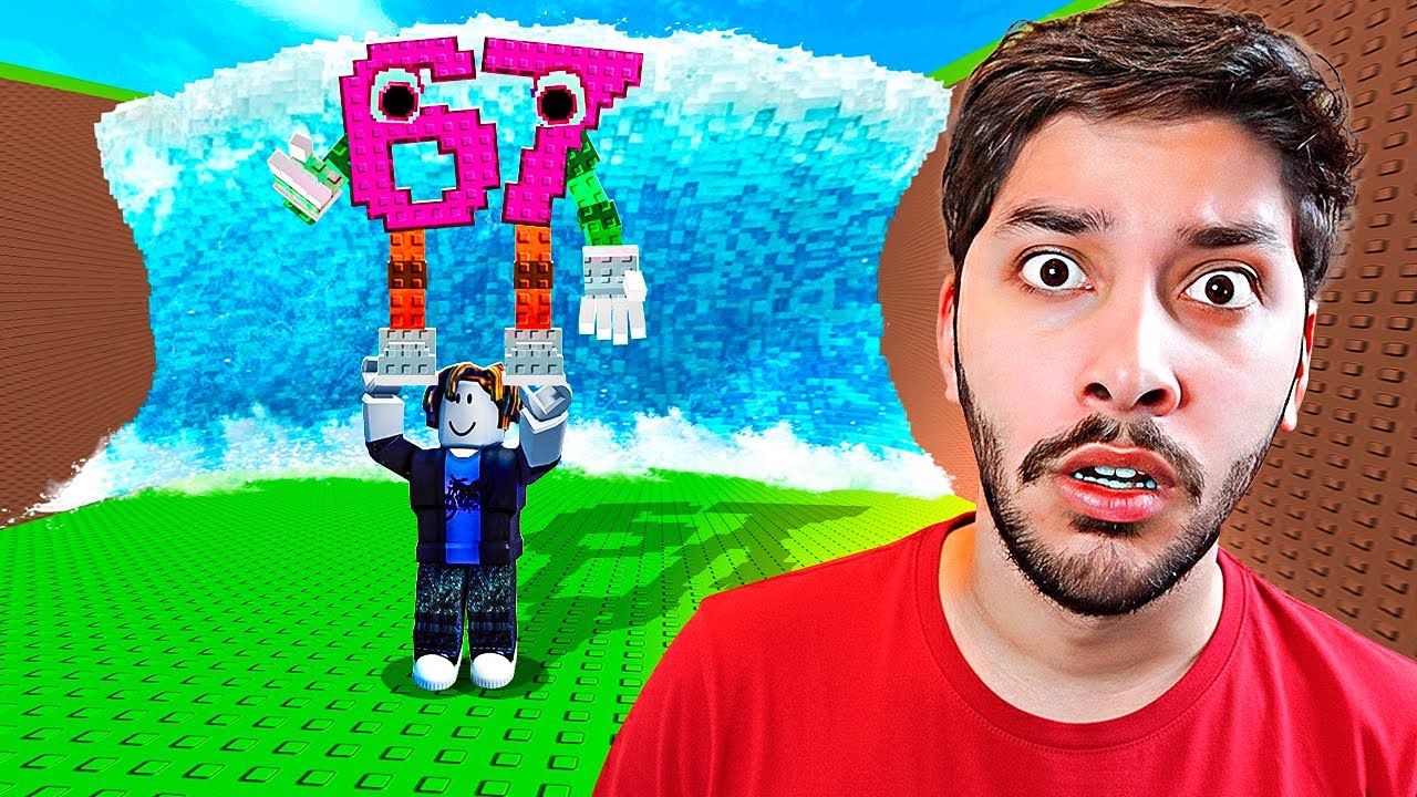 Probé el JUEGO MÁS POPULAR de ROBLOX (Tsunami Brainrots)