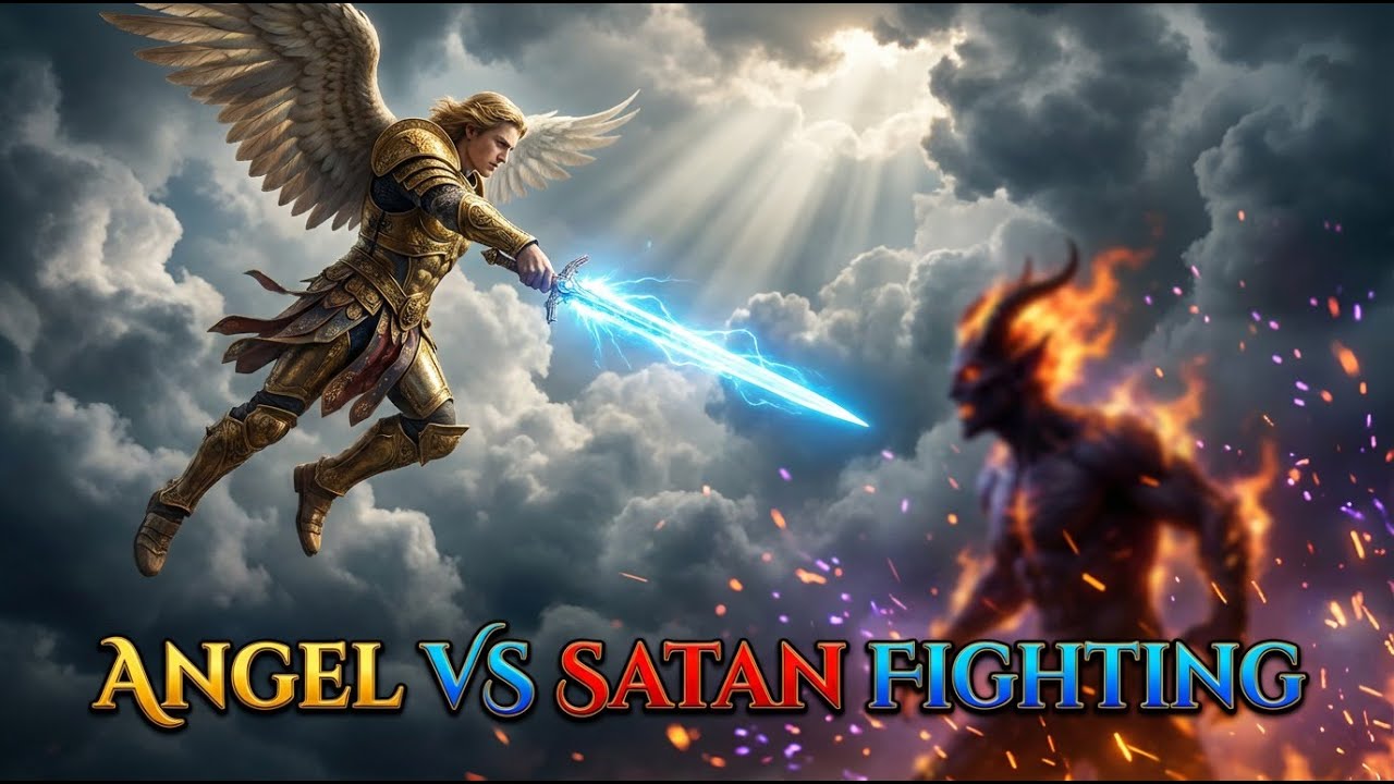 “Epic Angel vs Satan Battle