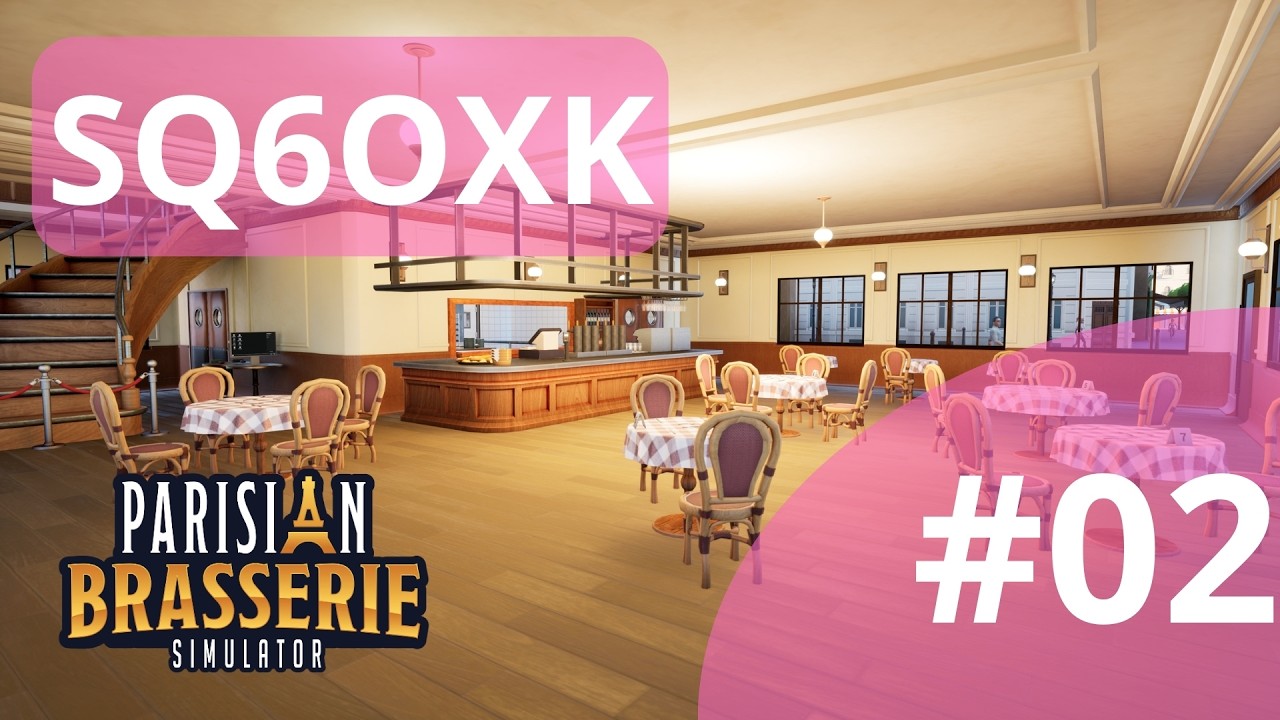 Parisian Brasserie Simulator #02 - Pierwszy samodzielny dzień i walka ze zmęczeniem! 🥖