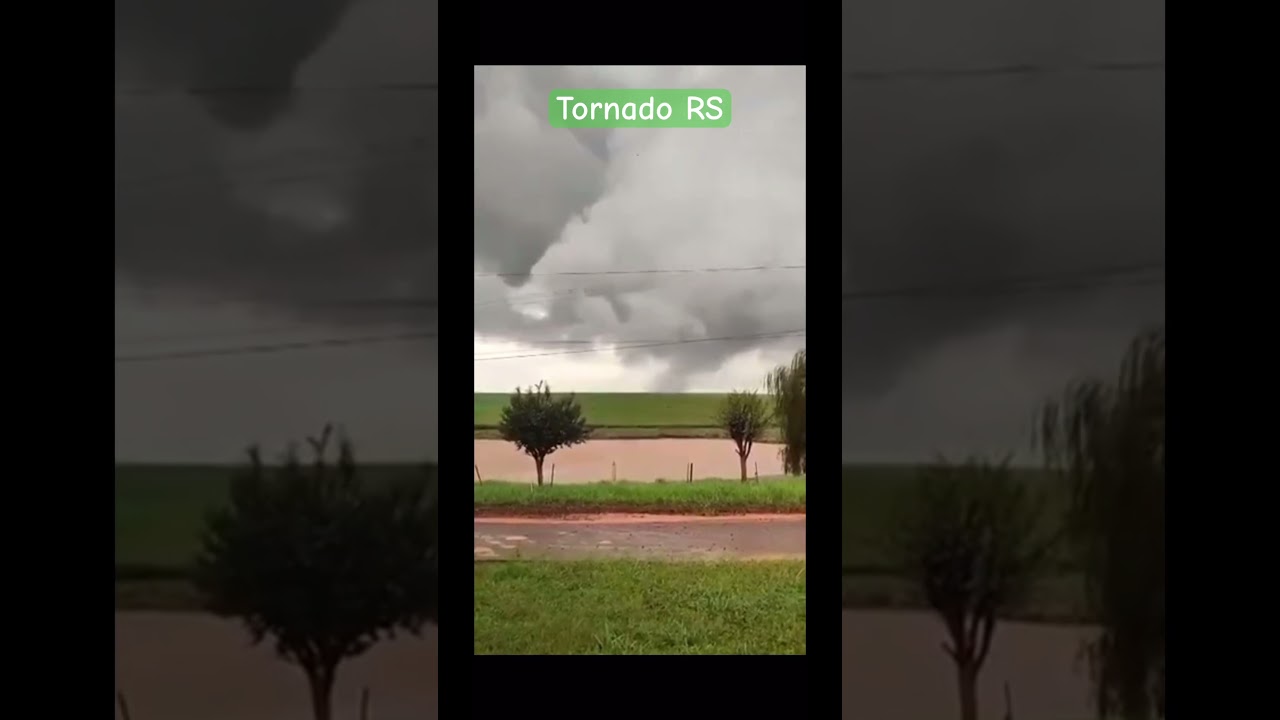 Tornado em Gentil - Rio Grande do Sul! Ventos de 117KM/H!