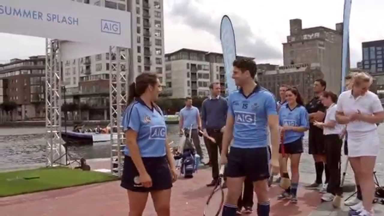 The AIG Multi-Sports Skills Challenge - Dublin GAA, Rugby, Tennis and Golf