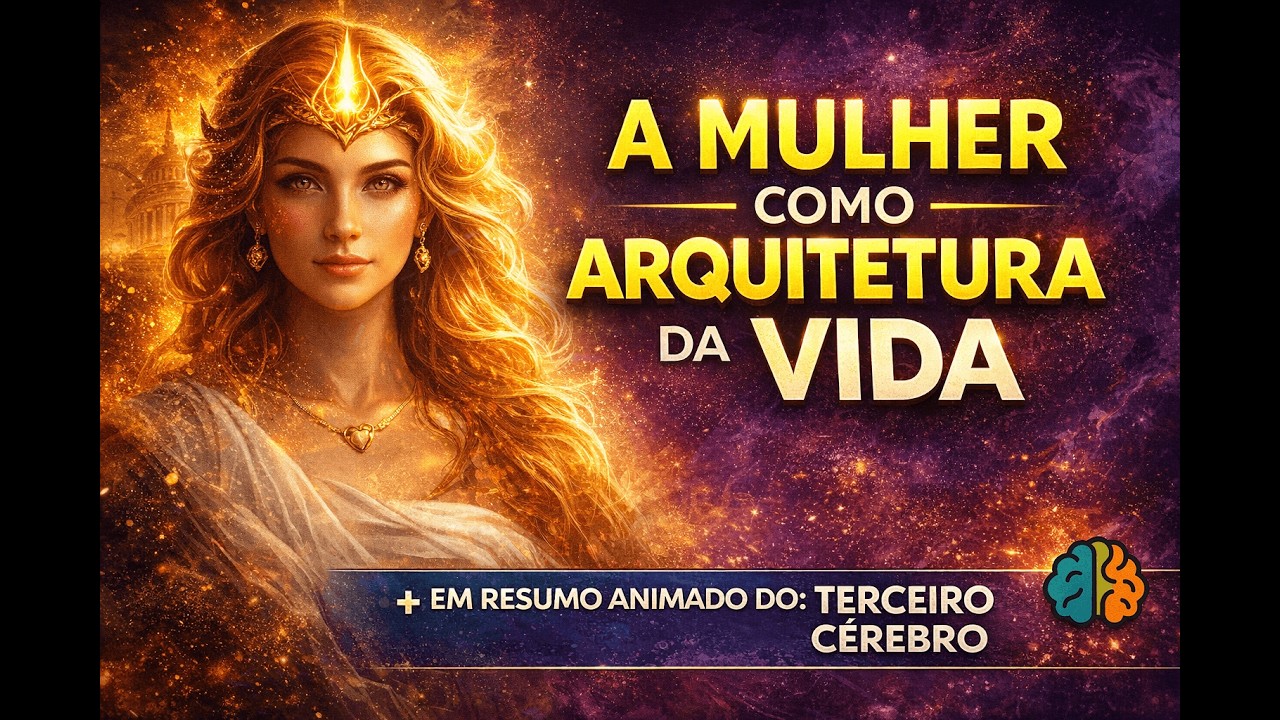 A Mulher como a Arquitetura da Vida | MC | Resumo Animado | Terceiro Cérebro