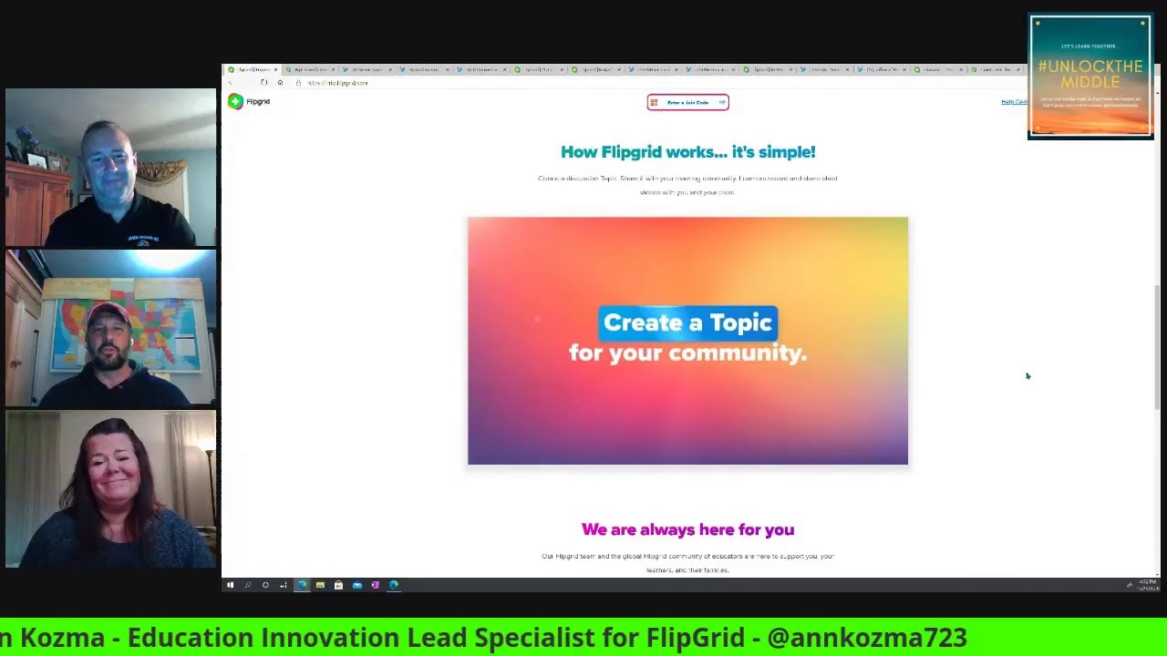 Videocast #17: Unlocking FlipGrid with Ann Kozma