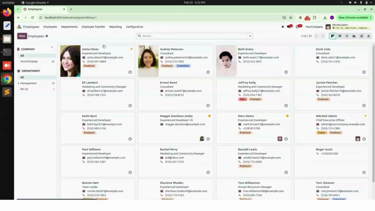How to Manage Employee Company/Branch Transfer in Odoo | Streamlining Employee Transfer Process