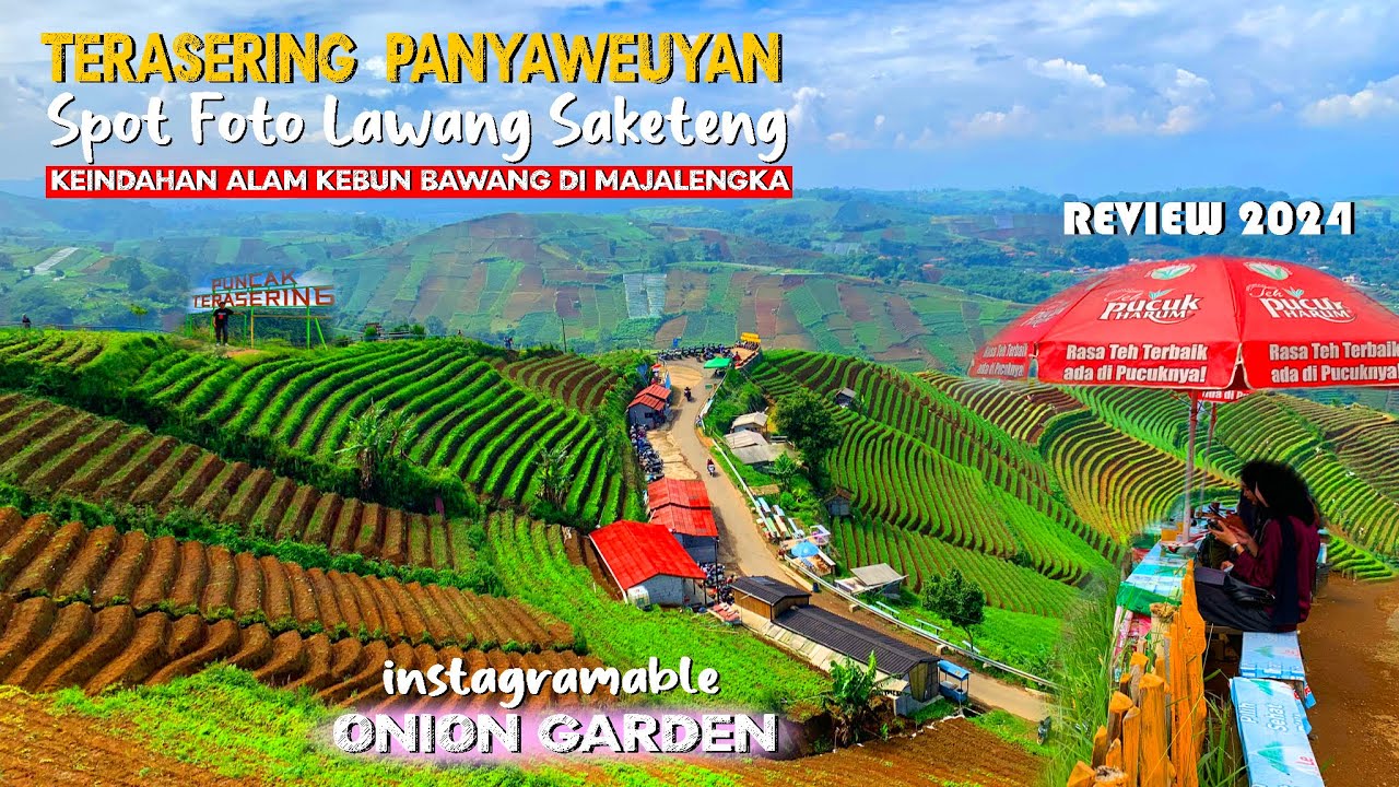 TERASERING PANYAWEUYAN||SPOT FOTO LAWANG SAKETENG||KEINDAHAN ALAM KEBUN BAWANG DI MAJALENGKA