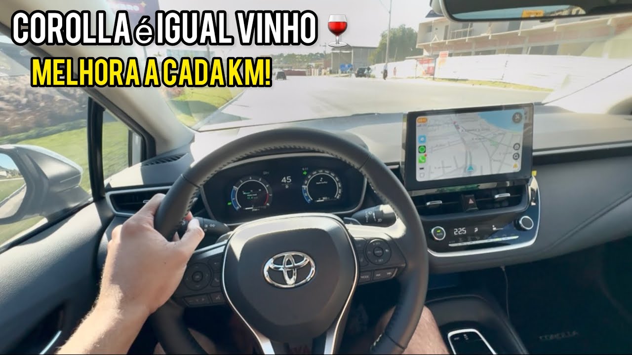 COROLLA XEI 2025 MELHORA A CADA KM RODADO! ESPANCA HRV 1.5 ASPIRADA! 
