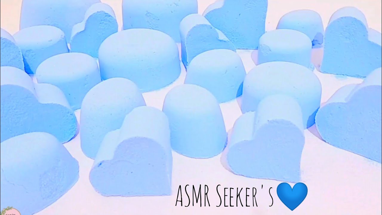ASMR baking soda crush