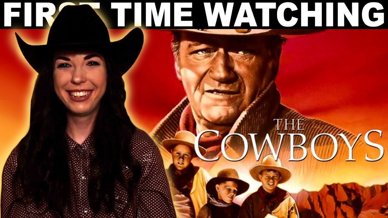 THE COWBOYS (1972) Movie REACTION!