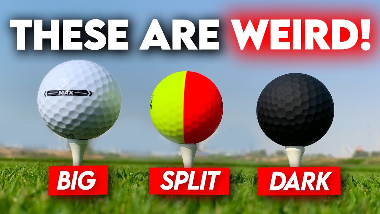 STRANGEST BALLS in golf…..one of them is brilliant!