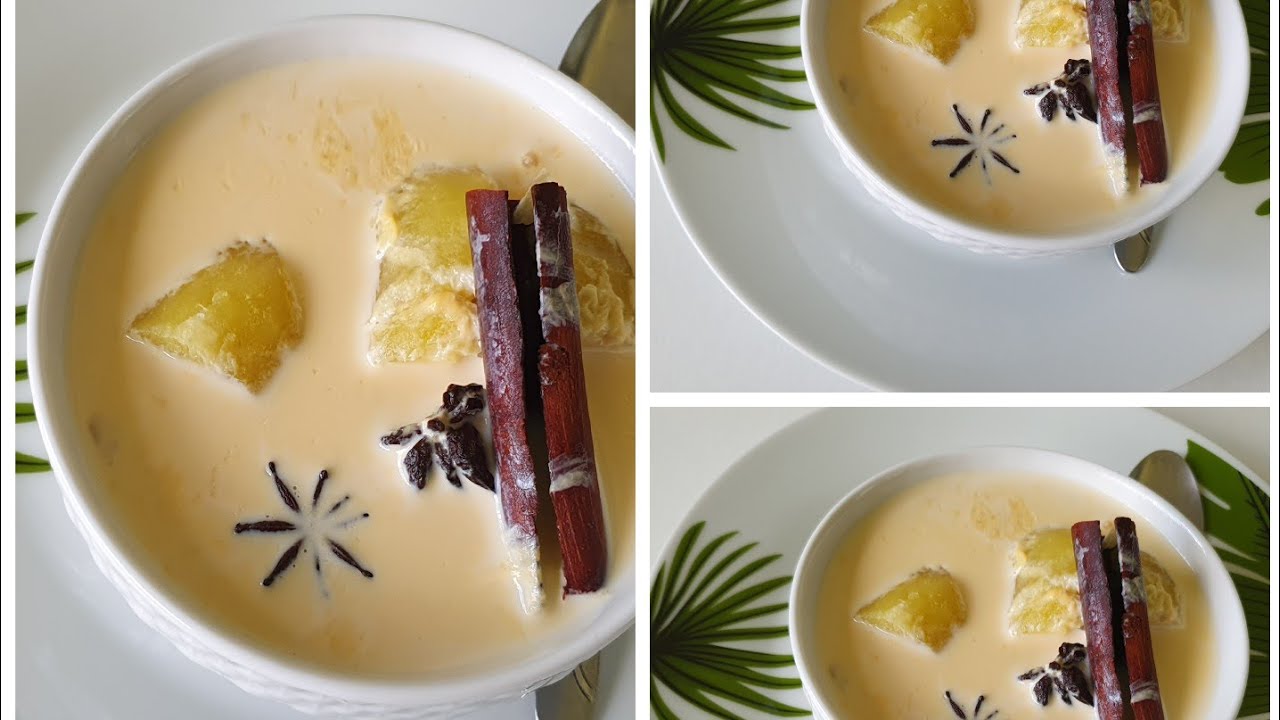 patat ak lèt recette facile et rapide/haitian food/patates aux lait