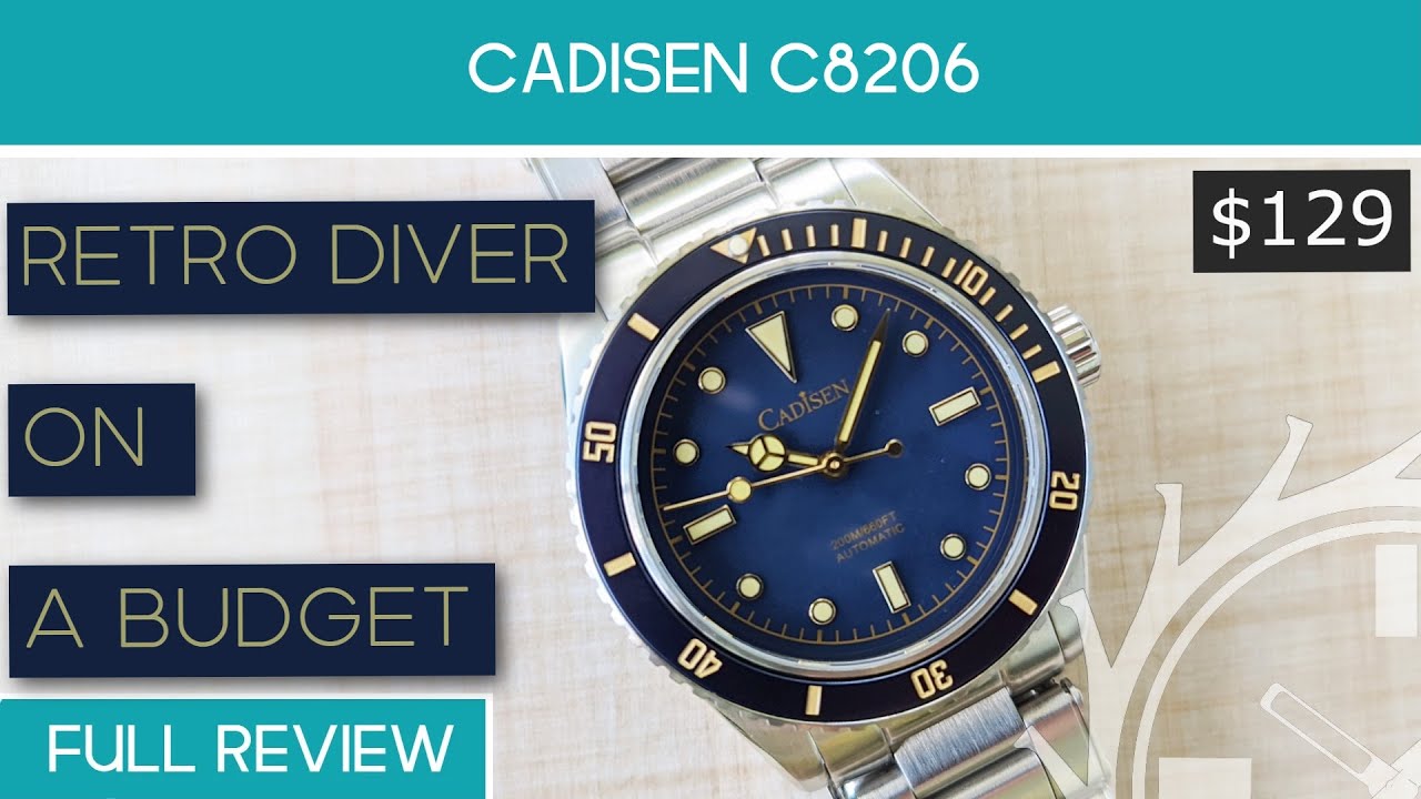 Cadisen C8206 retro diver - Full review