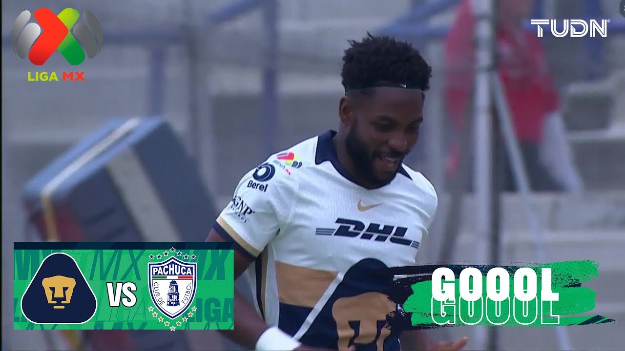 &iexcl;Gol de Pumas! &Aacute;lvaro Angulo se estrena | Pumas 1-0 Pachuca | Liga MX - J2 AP 2025 | TUDN