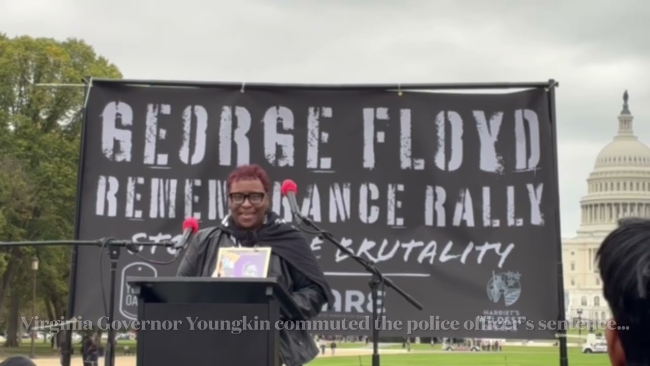 George Floyd Honored by DC Citizens on What Would Have Been His 52nd Birthday
