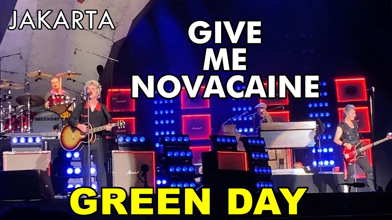 GIVE ME NOVACAINE - GREEN DAY Live in Jakarta 2025
