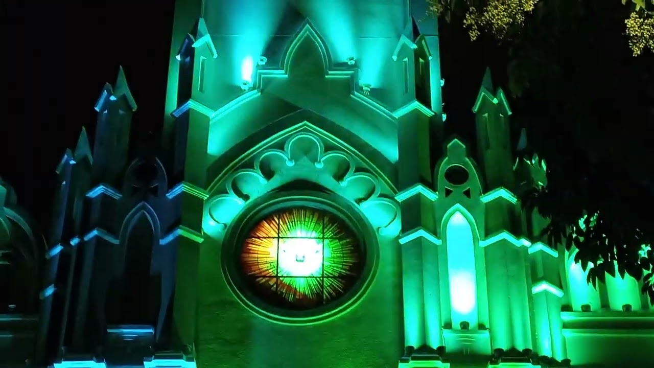 BASILICA DE SÃO MIGUEL ARCANJO SHOW DE LUZES
