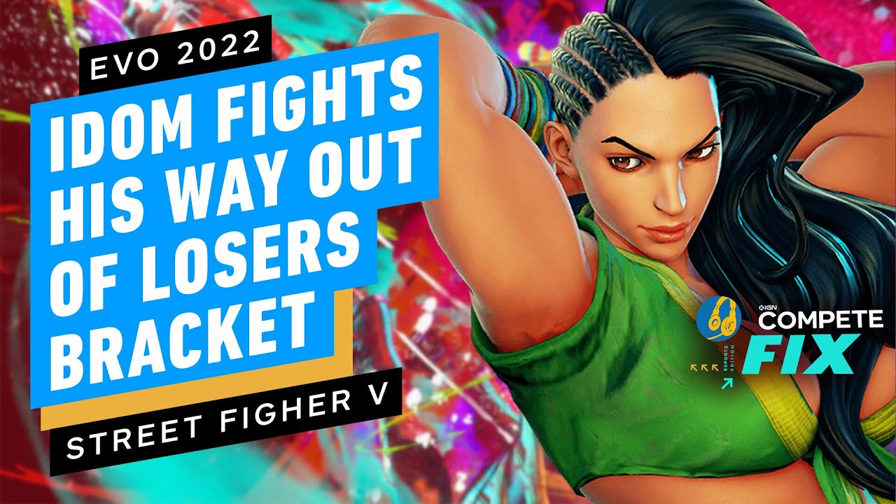 Street Fighter V EVO Grand Finals Tournament iDom vs Kawano Results - IGN Compete Fix