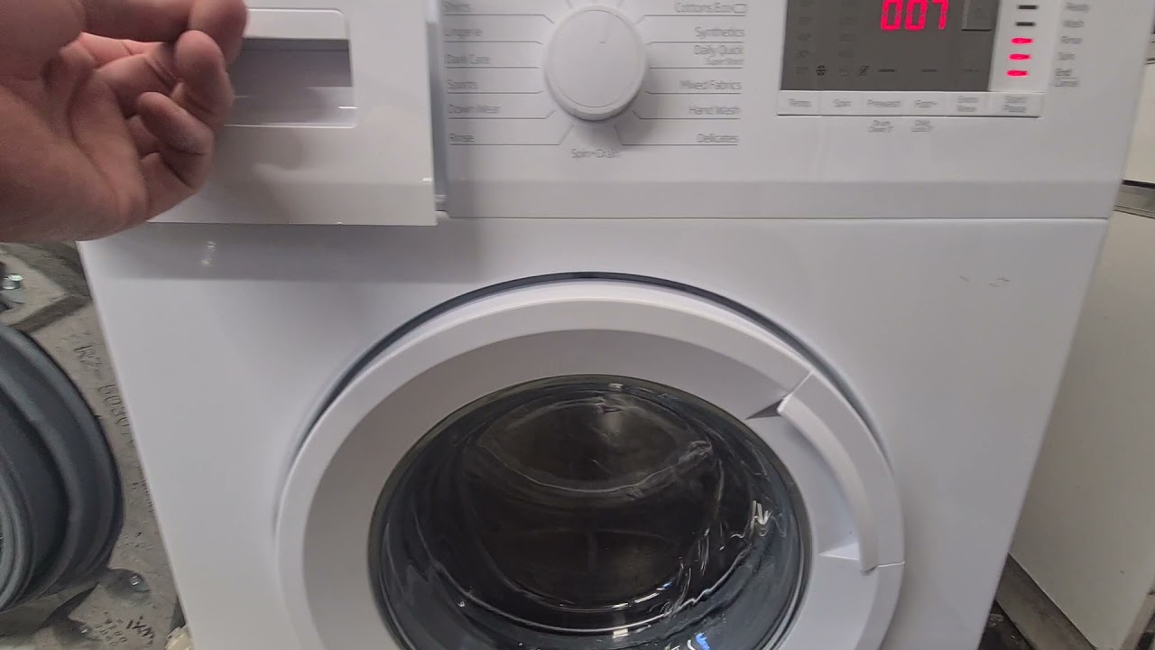 Beko wtg741m1w test mode mode