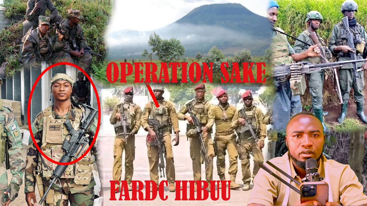 OPERATION YARIYATEGUNA KIMSHASA MURI NYIRAGONGO, SAKE  NA GOMA M23 IYIBURIJEMO UVIRA M23 IFASHAGACE