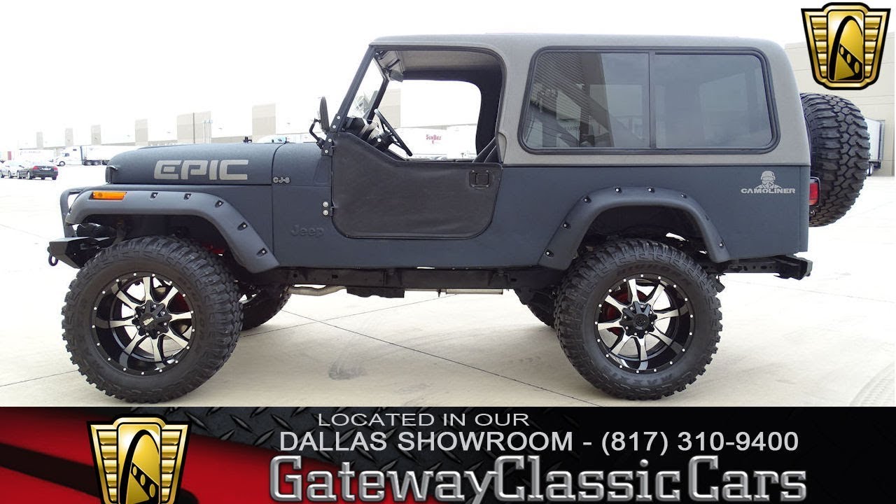 1981 Jeep CJ8 Scrambler #496-DFW Gateway Classic Cars of Dallas