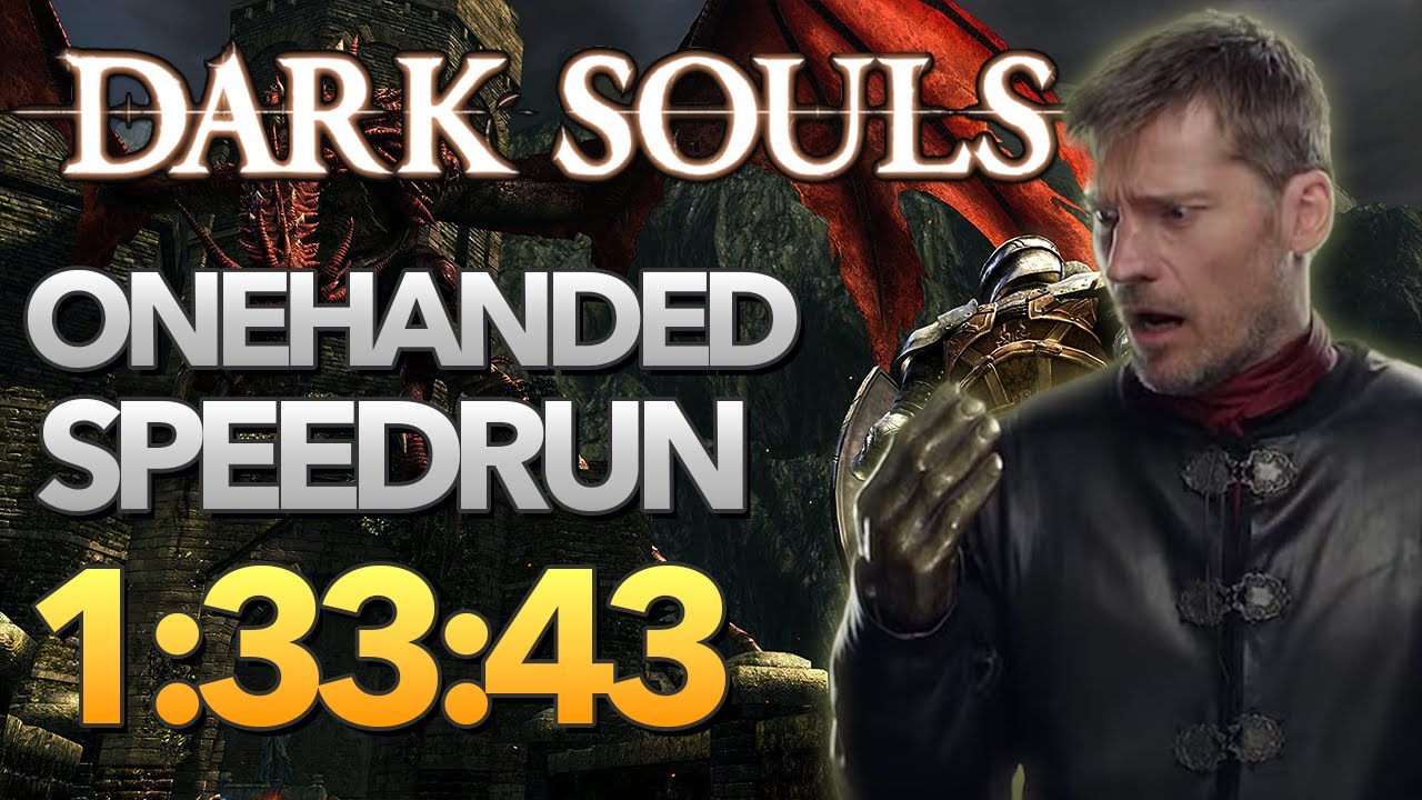 Dark Souls Onehanded Speedrun 🖐️ - 1:33:43 (Any% Glitchless)