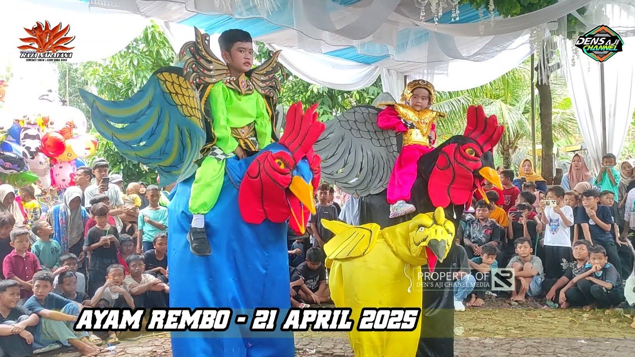 Aksi Ayam Rembo (Jeger) - Burok Raja Narayana Live Parereja 21 April 2025