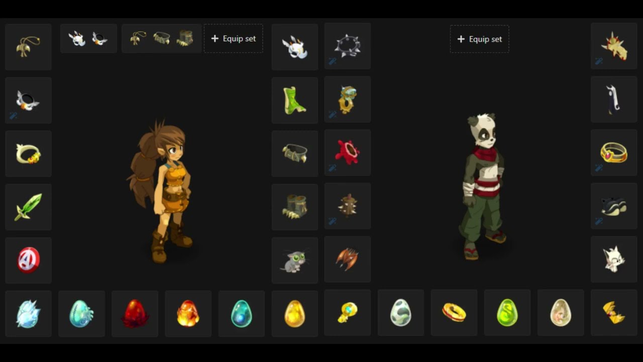 Dofus - Protozorreur statue/duo - Panda Feca - Nerfed