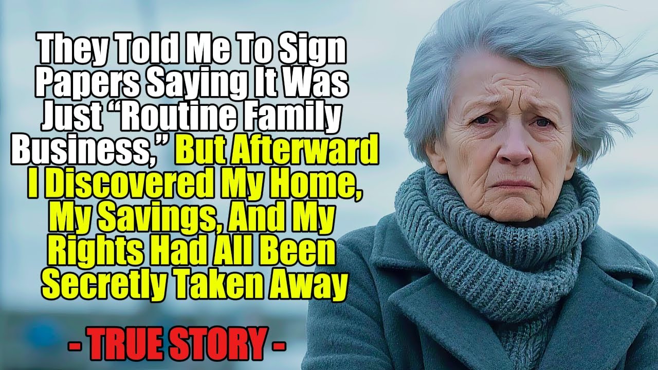 True Story From This Grandma👵💔 They Told Me To Sign Papers Saying It Was Just “Routine Family...