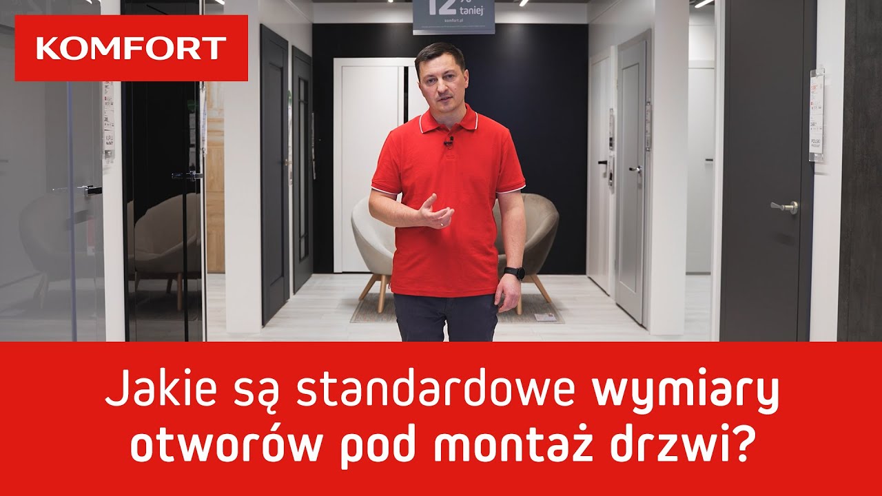 Jakie są standardowe wymiary otwor&oacute;w pod montaż drzwi?