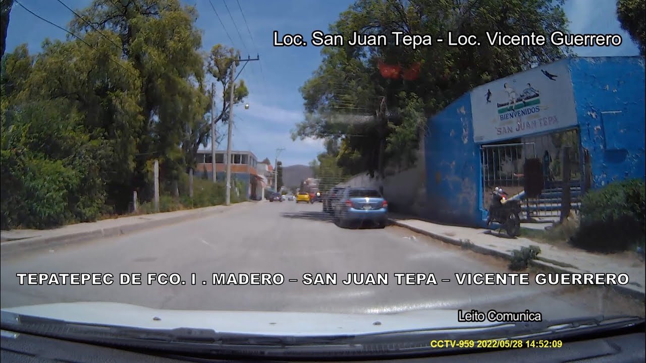 Tepatepec de Fco. I. Madero - San Juan Tepa - V. Guerrero | Valle del Mezquital | Hidalgo México