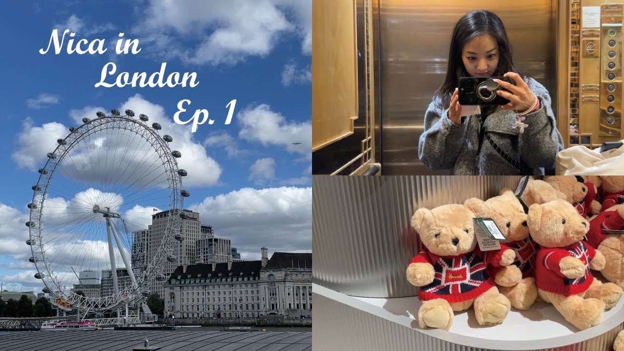 (ENG) 직딩이의 꿈같았던 3주 유럽여행 ep.8 🇬🇧Vlog 쨍한 날씨에 기분 째지는 런던 | 포트넘앤메이슨, 해러즈, 인도커리, 기념품 쇼핑, 빅벤, 햄리스