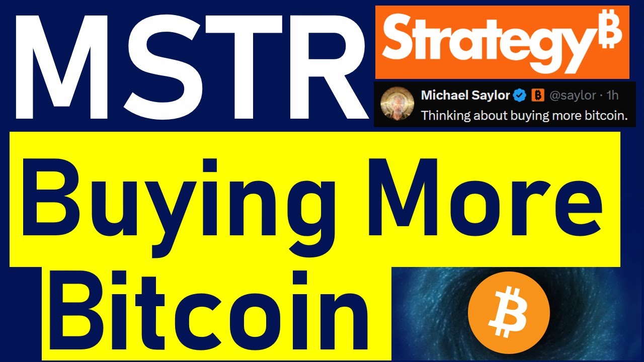 MSTR Stock: Saylor Thinking About Buying More Bitcoin! Here's HOW He Might Do It... (Next Gen STRC?)