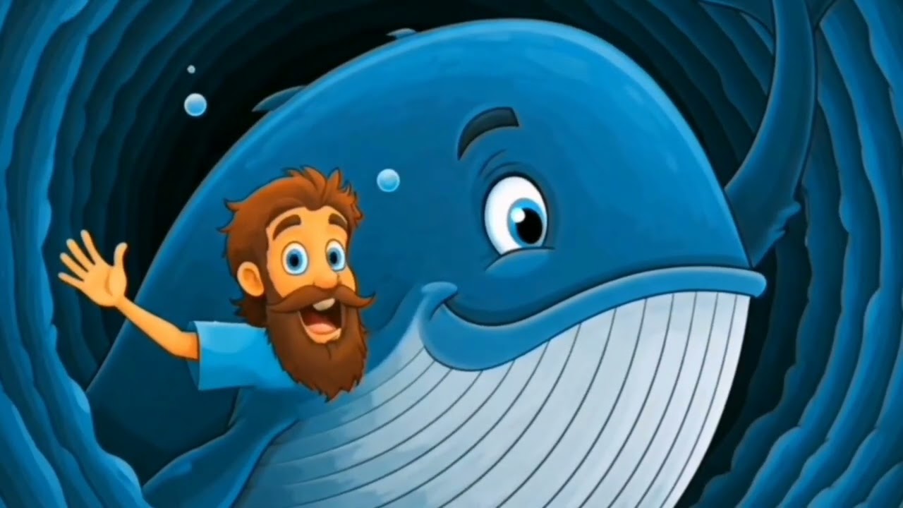 لقاء مع يونااااان في برنامج أبطال الكتاب المقدس ✝️ يونان ونينوي.. ودرس في الرحمة والطاعة.. 🥰