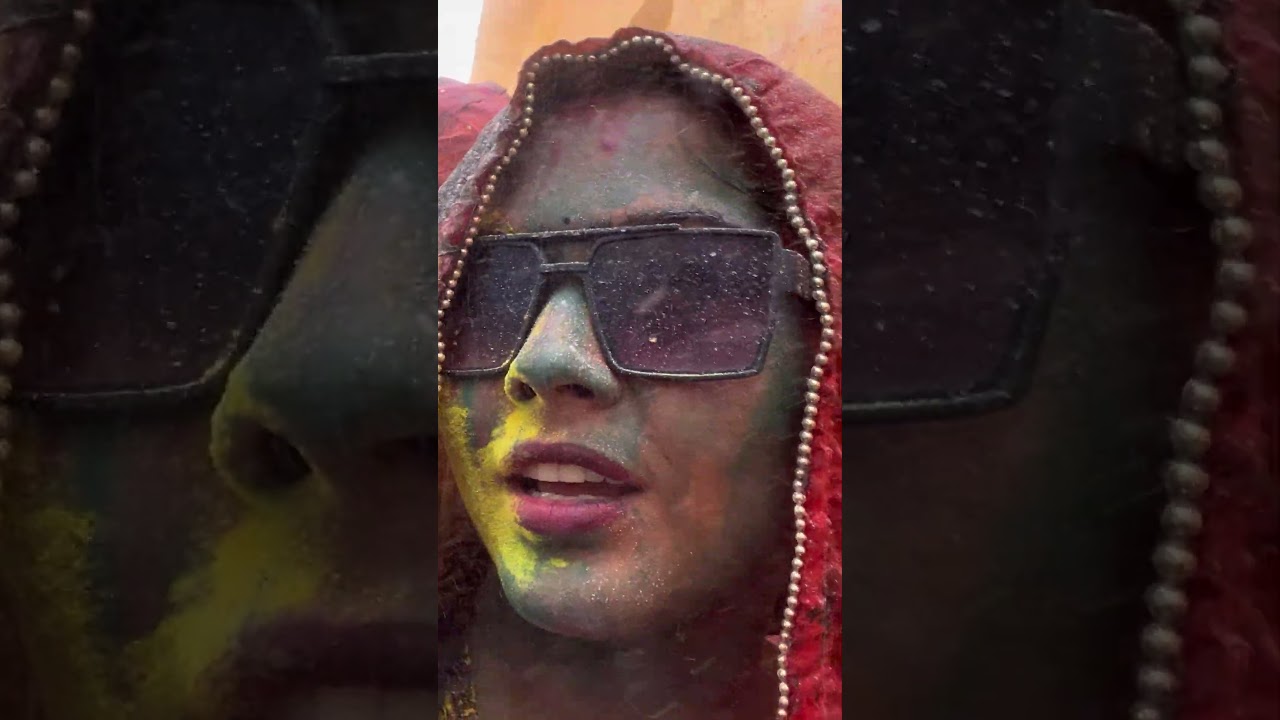 Brij Ki 𝗛𝗢𝗟𝗜 या फिर 𝗛𝗔𝗥𝗔𝗦𝗦𝗠𝗘𝗡𝗧 😔- Holi 2024 | #youtubeshorts #shorts #holi