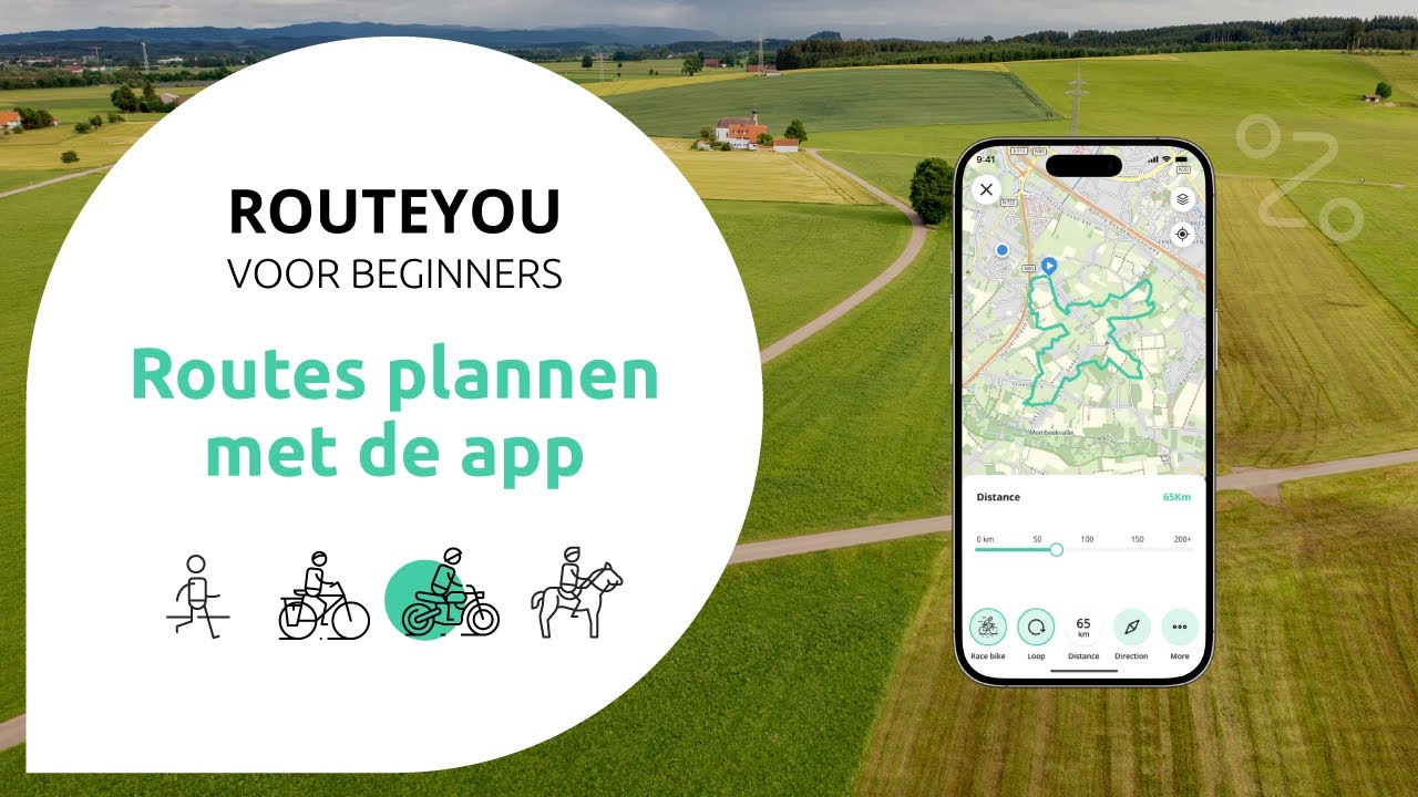 RouteYou voor Beginners: Routes plannen met de app