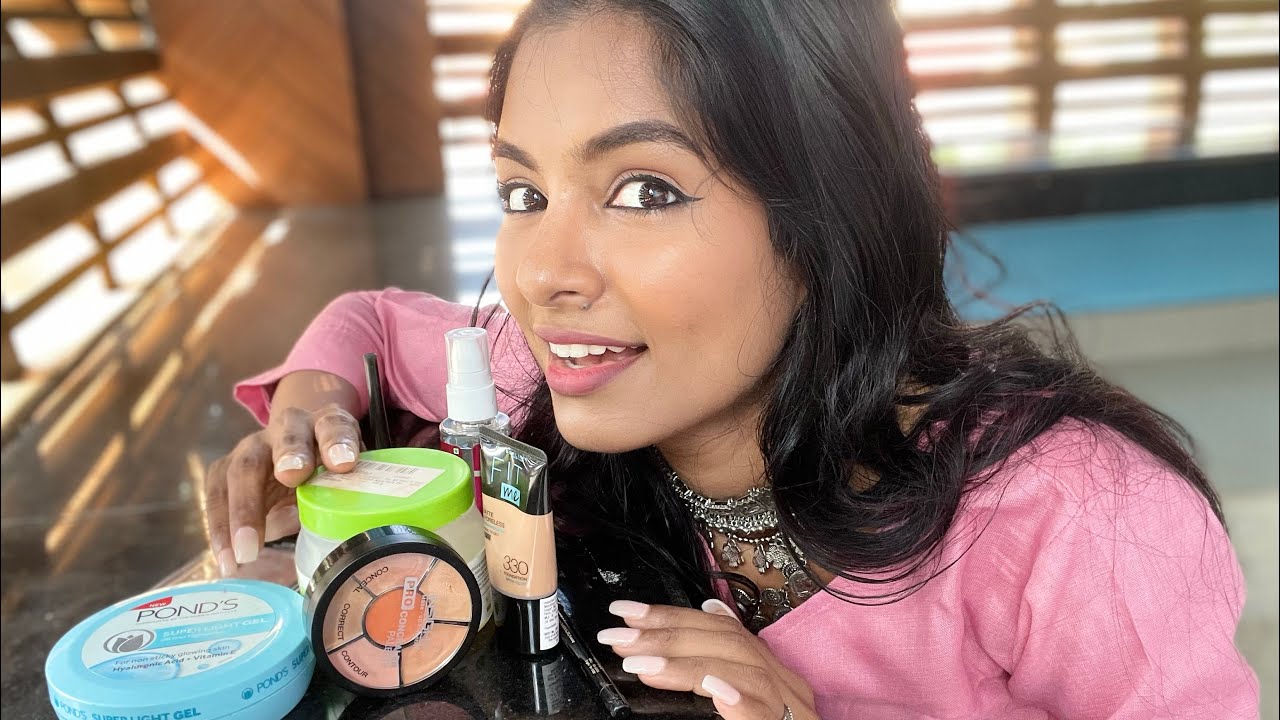 Affordable makeup products Review|under rs 300| Fit me foundation|Natural Highlighter|Asvi Malayalam