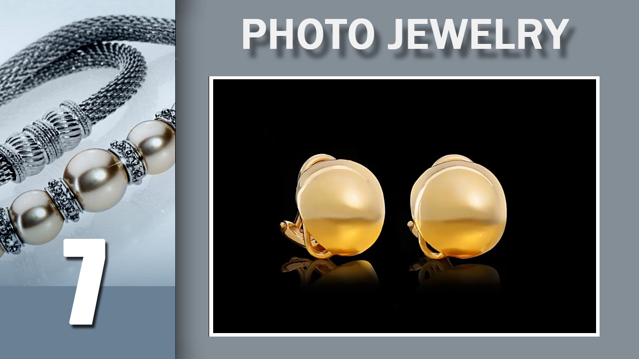 07. Juwelry Photo. Настоящие убийцы предметчика- круглые золотые клипсы