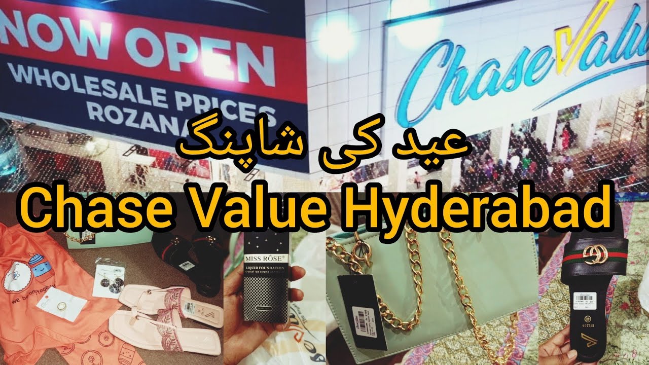 Chase Value is at Hyderabad😍 | What i bought for Eid 2025 🤗| How are the prices?🧐 i liked 🥰or not?😒