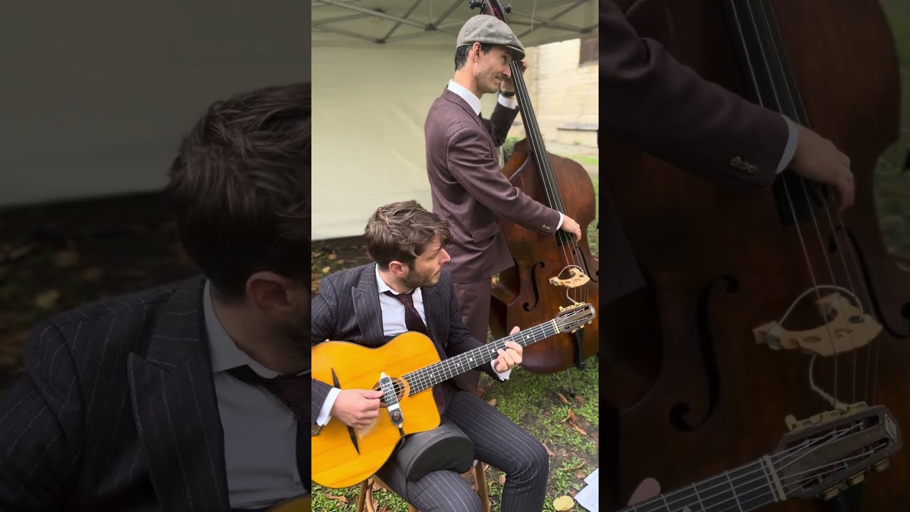 🌸 Petite Fleur – Jazz manouche live à Montmartre (2024) 🎷🎻🎶