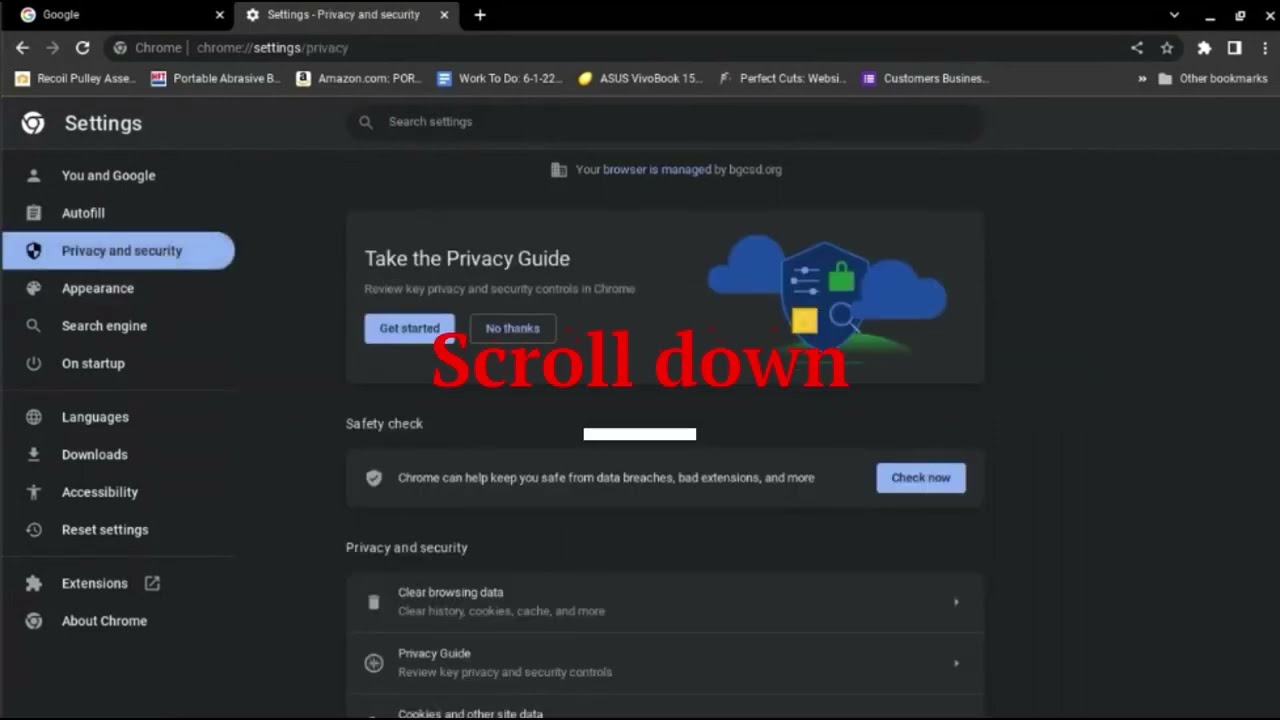 How to use a personal email on a school chromebook