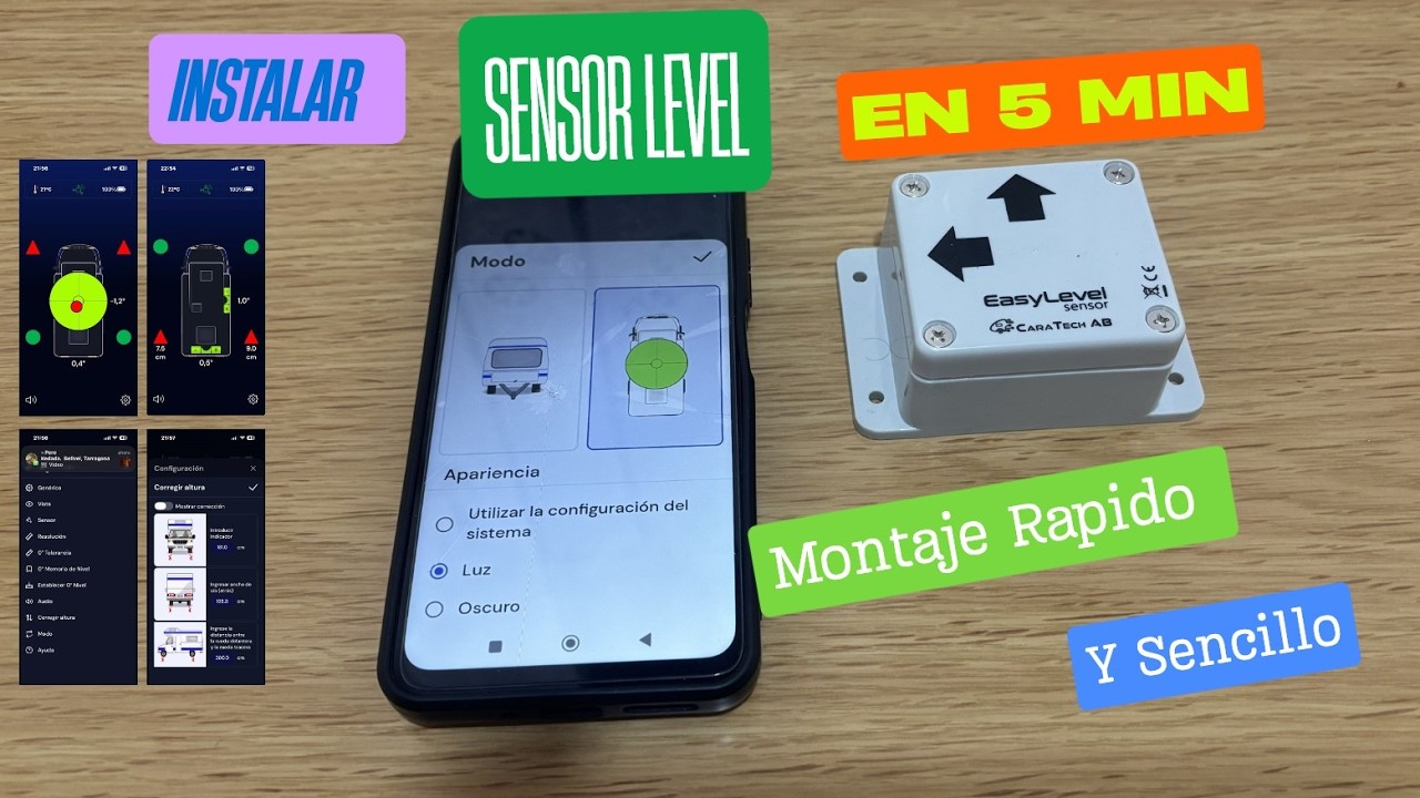 #AER-86 INSTALAR SENSOR LEVEL, EN 5 MINUTOS, MONTAJE RAPIDO Y SENCILLO