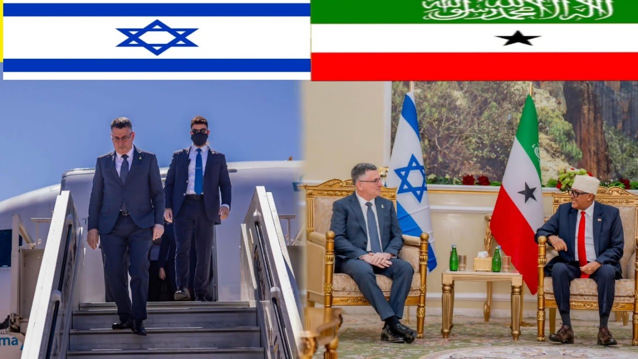 Wasiirka arimaha dibada israiil oo hargeisa soo gaadhay iyo heshiisyo cusub oo la saxeexay manta