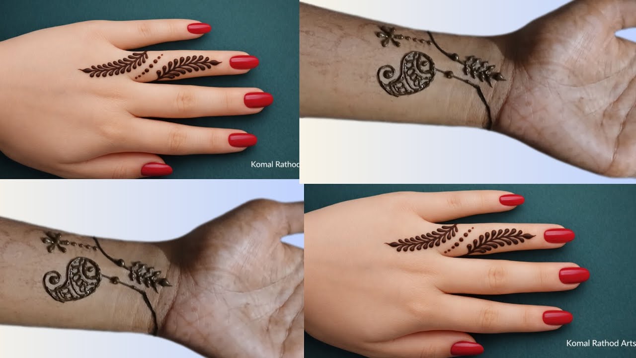 Easy And Cute😍 Mehndi Design | Mehndi Designs | Henna | #mehndi #henna